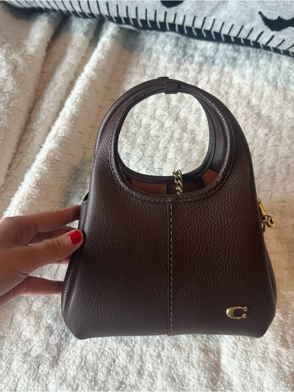 Coach Brass Maple Lana 19 Mini